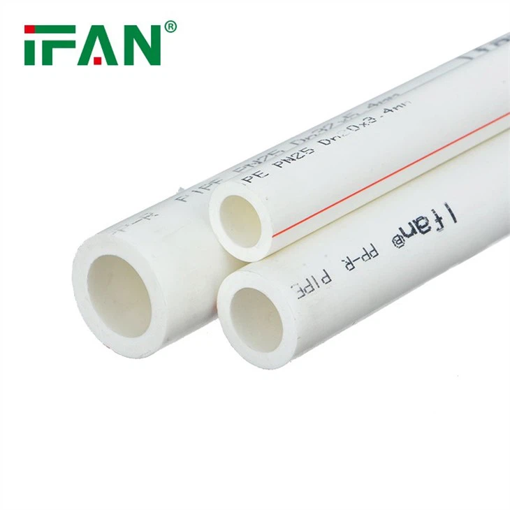 White PPR pipe