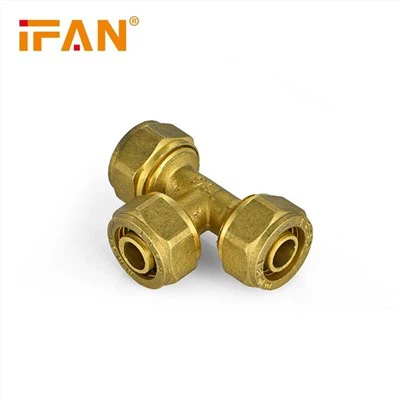 Месингов компресионен тройник