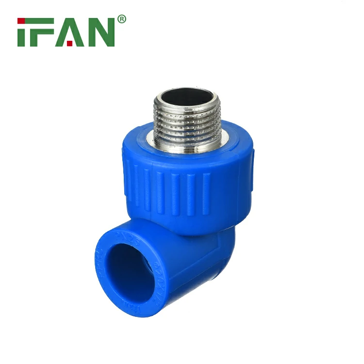 IFAN Blue NBR 15884 Коляно с външна резба
