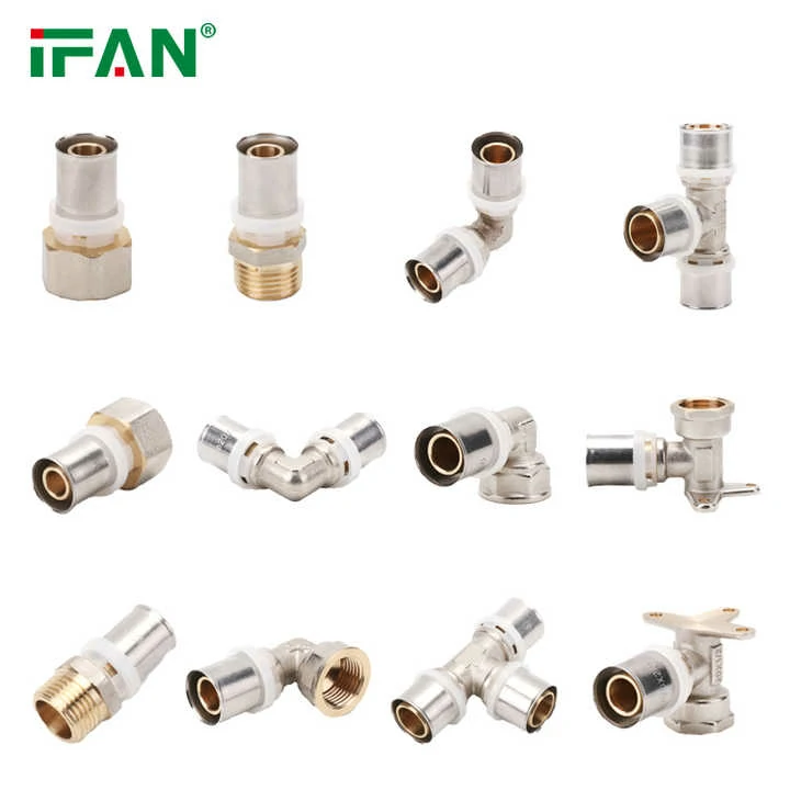 Ifan Brass Press Fitting