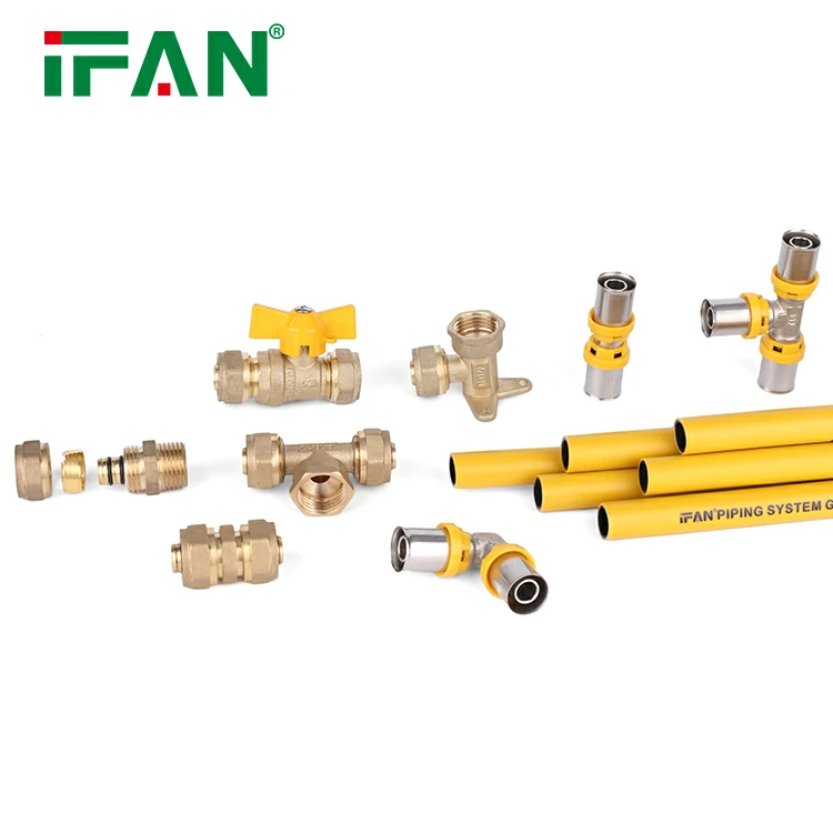 Ifan Pex Brass Gas Press монтаж